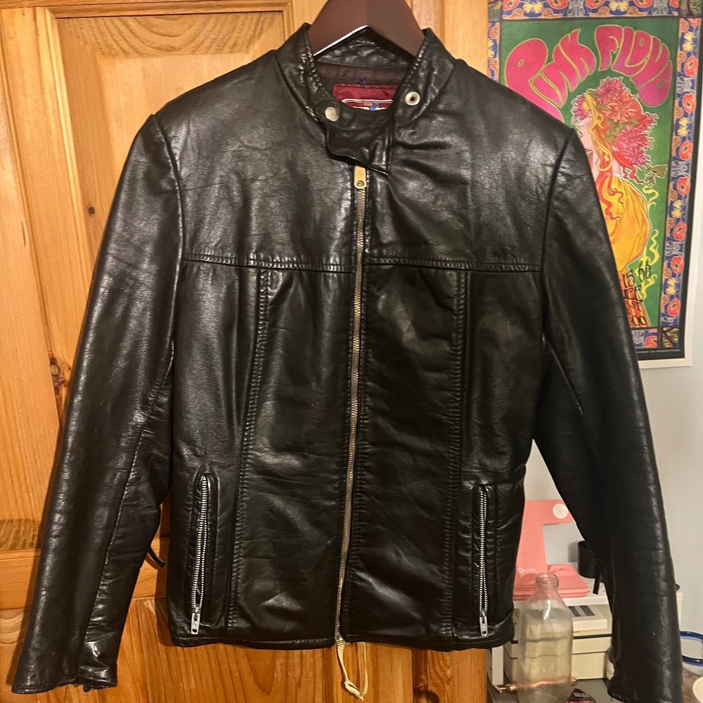 Genuine Leather Women's Moto Jacket